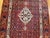 Vintage Bidjar Rug, Hand-Knotted Wool, Herati Geometric Pattern, Red & Ivory, 5x8 For Sale - Image 10 of 16