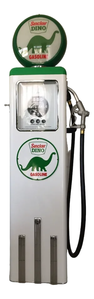 American Sinclair Dino Gasoline Fuel Pump
