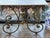 19th Century French Pastry Table With Pierced Foliate Apron and Scrolled Base For Sale - Image 4 of 9