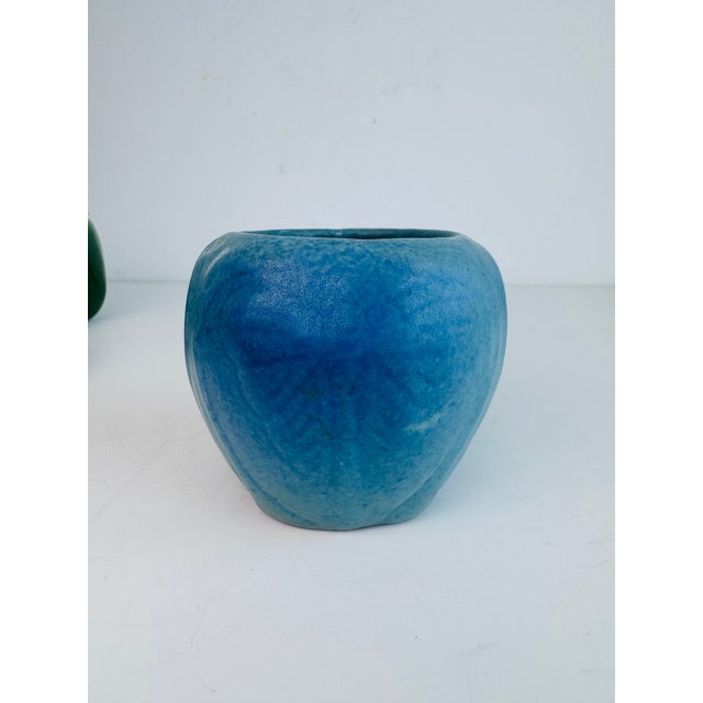 American Van Briggle Butterfly Vase For Sale - Image 3 of 8