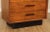 Lane Mid Century Modern Pecan & Rosewood Tall Chest For Sale In Philadelphia - Image 6 of 13