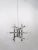 Metal Atomic Ceiling Lamps attributed to J. T. Kalmar for Kalmar, 1969 For Sale - Image 7 of 11