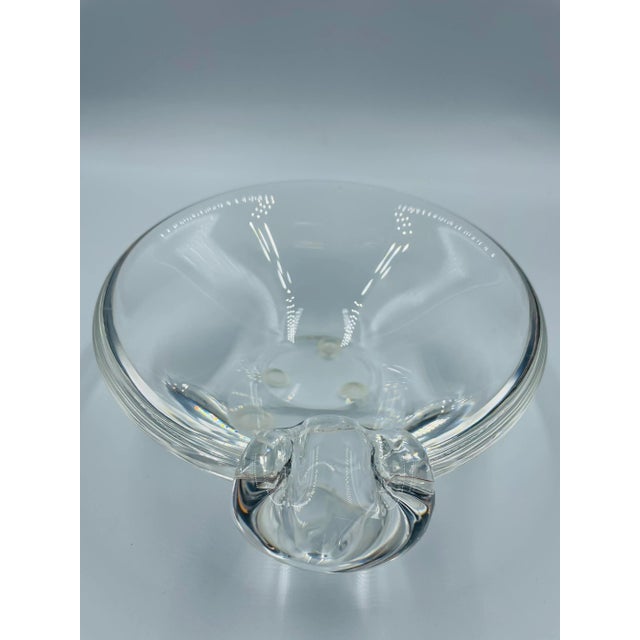 Mid 20th Century Steuben Crystal Modernist Bowl Ashtray For Sale In Los Angeles - Image 6 of 13