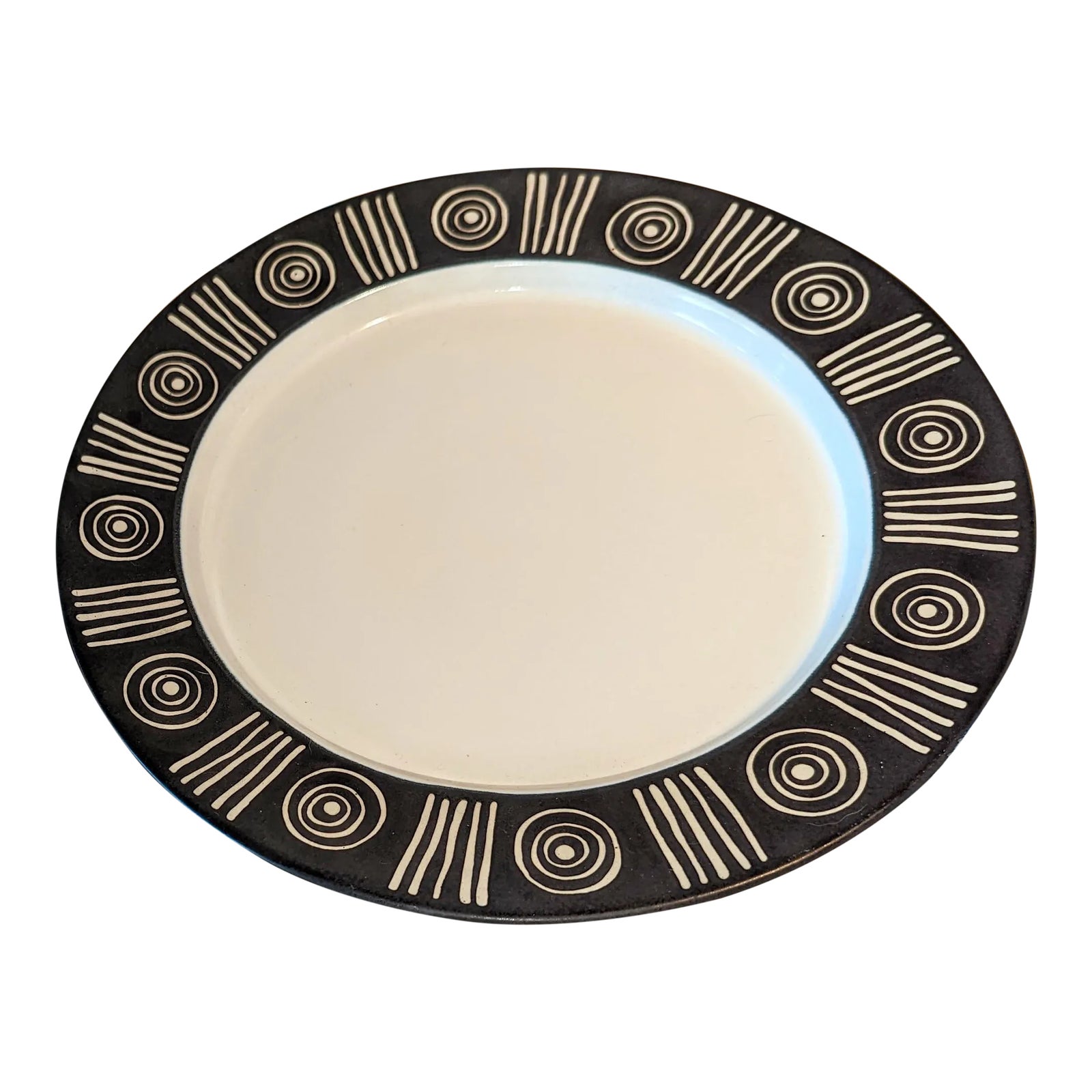 1990s Plate/Charger Bongo Line for Pottery Barn Chairish