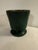 1950s McCoy Green Pedestal Planter | Mid Century Modern Footed Ceramic Cachepot For Sale - Image 9 of 10