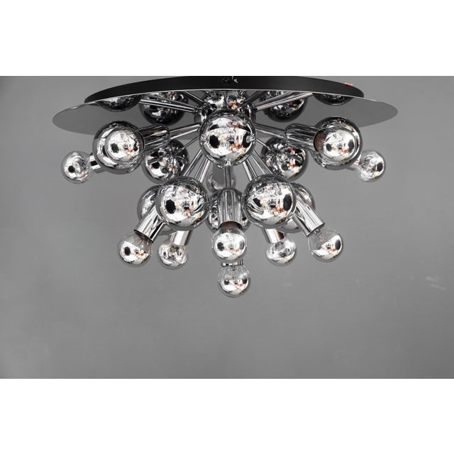 Large Flushmount in Chrome from Cosack Leuchten, 1970s For Sale - Image 15 of 15