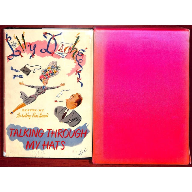Pink "Talking Through My Hats" 1946 Dache, Lilly (Inscribed) For Sale - Image 8 of 8
