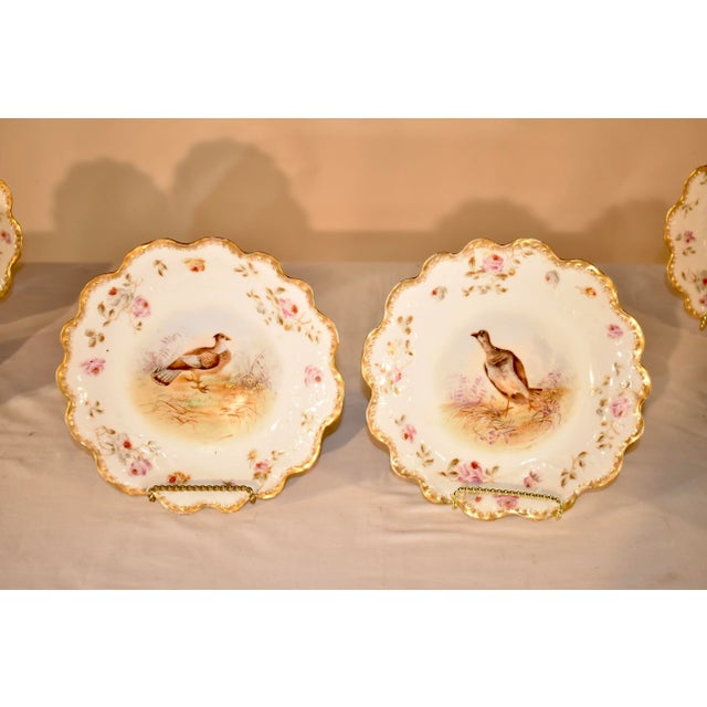 Ceramic 19th Century Limoges Game Bird Set For Sale - Image 7 of 12