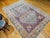Persian Vintage Kerman Lavar Rug, Hand-Knotted Wool, Tree of Life Pattern, Ivory & Green, 7x10 For Sale - Image 3 of 16