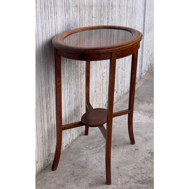 Early 20th Century Louis XVI Style Satinwood Lift Top Vitrine, circa 1900 For Sale - Image 18 of 18