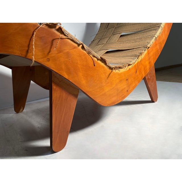 Klaus Grabe Klaus Grabe Vintage Lounge Chair in Birch For Sale - Image 4 of 5