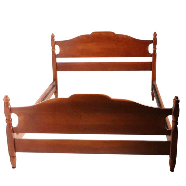 Mid 20th Century Vintage Molly Stark Cushman Colonial Full Size Bed C. 1940's For Sale - Image 5 of 18