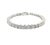 White 17.50 Ct Diamond Tennis Bracelet For Sale - Image 8 of 8