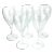 Vintage French Christofle Iriana Wine Glasses Set of 5 For Sale