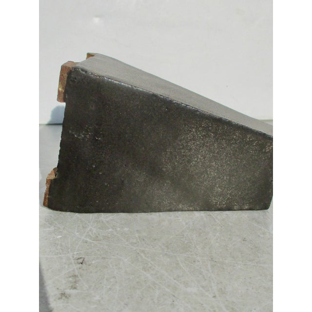 1970s Japanese Modern Terra Cotta Vase For Sale - Image 5 of 8