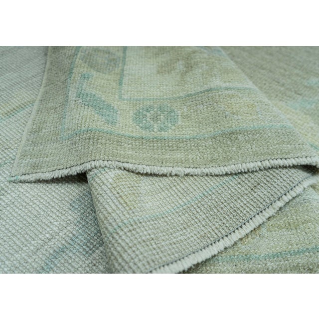Brown Turkish Oushak Rug 9'11 x 14'2" #19370 For Sale - Image 8 of 8
