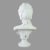 Late 19th Century French Louis XV Sevres Parian Ware Sculpture Bust of Marie Antoinett Signed L. Badessi C1880 For Sale - Image 10 of 10