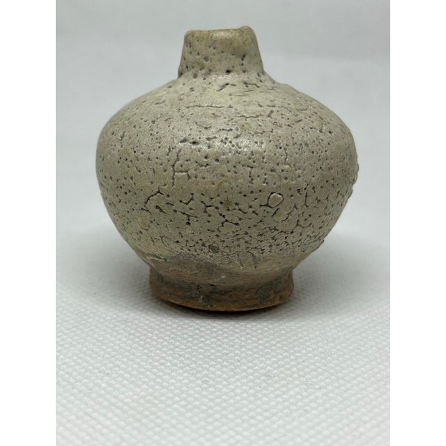 Antique Chinese White Glaze Miniature Vase. Song Dynasty (960-1279) Chinoiserie For Sale In New York - Image 6 of 6