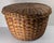 19th Century Native American Northeast Indian Polychrome Covered Splint Basket For Sale In New York - Image 6 of 13