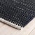 Dash & Albert Dash & Albert by Annie Selke Herringbone Black Woven Cotton Rug, 2'6" x 8' For Sale - Image 4 of 6