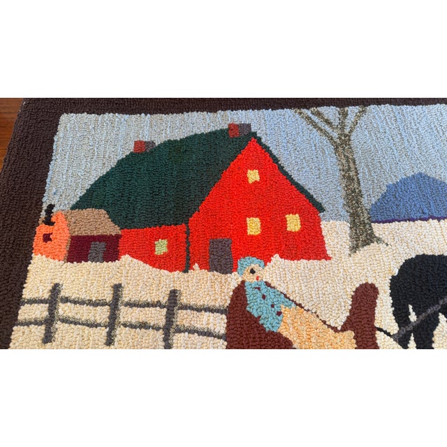 Antique Textile Handmade Folk Art C1910 Americana C1910 Provinance For Sale - Image 11 of 14