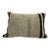 Turkish Hemp Pillow Cushion Natural Beige Black Pillow Cushion Cover 16" x 24" For Sale