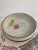Large Chinoiserie Pale Pink Bowl With Crane For Sale - Image 9 of 10