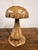Wood Handcrafted Oak Mushroom Table Lamp, 2010s For Sale - Image 7 of 18