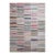 Rug & Kilim's Modern Patchwork Kilim Rug in Gray Multicolor Stripe Pattern For Sale