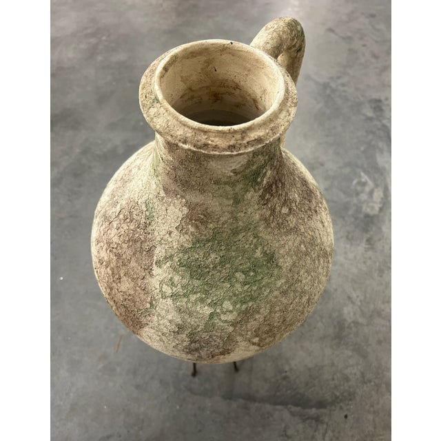 Vintage 1980s Ceramic Carafe For Sale - Image 4 of 4