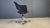 Metal Mid-Century Desk Chair in Aluminium and Leather, 1950s For Sale - Image 7 of 14