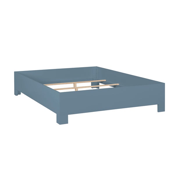 Finn Standard Bed King - Regatta Blue For Sale - Image 10 of 12