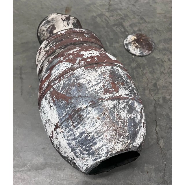 Early 20th Century Decorative Tin Finial For Sale - Image 4 of 7