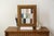 Original Framed Abstract Painting in Antique Gold Bronze Frame For Sale - Image 13 of 13