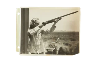 Vintage Carole Lombard Photograph Shooting