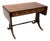 Regency Style Mahogany Drop-Leaf Desk, Vintage For Sale