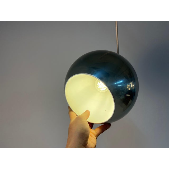 Topan Chrome Globe Lamp by Verner Panton For Sale - Image 10 of 11
