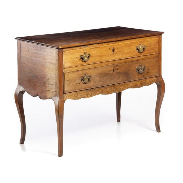 King Joseph Chest of Drawers in Vinhatico Wood, 19th Century For Sale - Image 6 of 6
