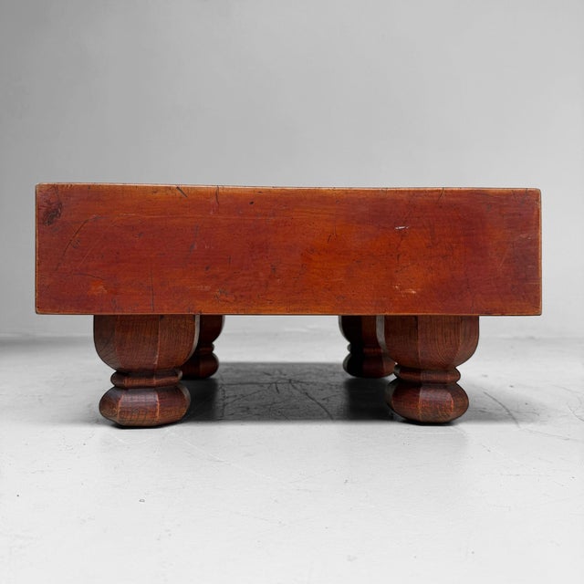 Wood Japanese Go-Ban Game Table, 1930s For Sale - Image 7 of 15