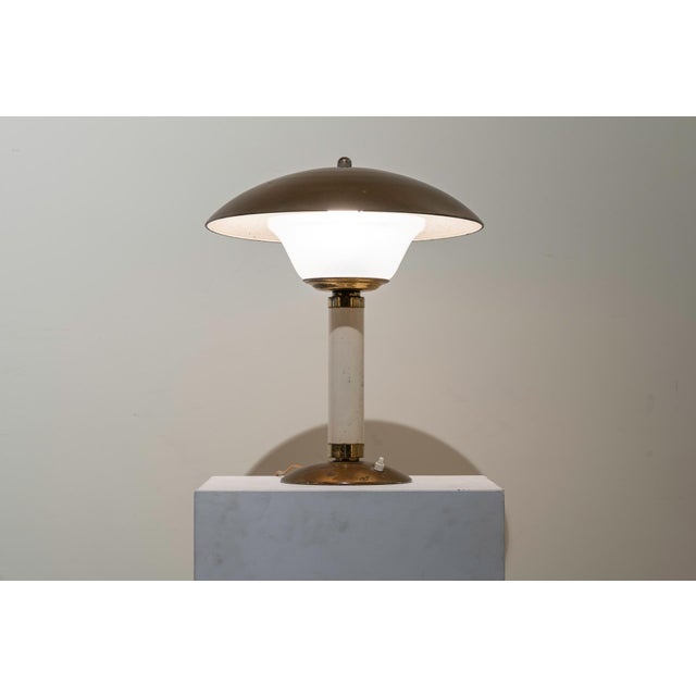 Jumo350 Grand Lux Dessert Lamp from Jumo, France, 1940 For Sale - Image 4 of 8