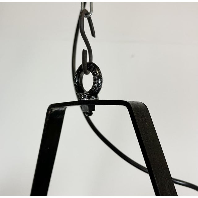 Vintage Black Theatre Spotlight, 1950s For Sale - Image 4 of 18