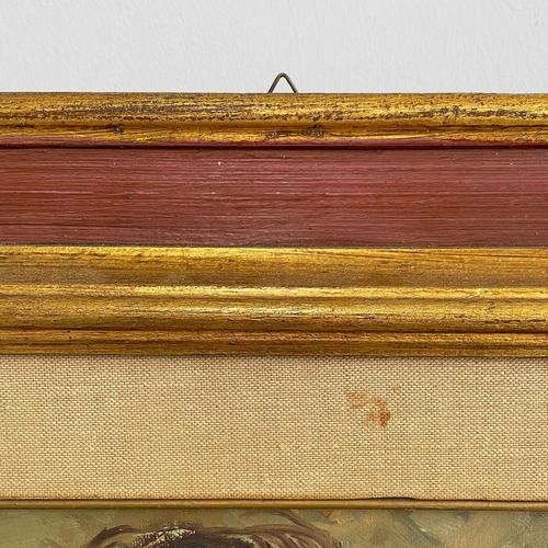 G. Colonello, Young Child, 1900s, Tempera Painting, Framed For Sale - Image 14 of 18