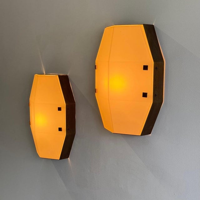 Model 12880 Wall Sconces attributed to Elio Monesi for Arredoluce, 1961, Set of 2 For Sale - Image 6 of 18