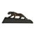 1920s Art Deco Panther Sculpture, 1925, Bronze on Marble Base For Sale - Image 5 of 12