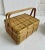 Wood Picnic Baskets - Set of Three For Sale - Image 7 of 9
