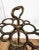 Antique Italian Gilt Cast Iron Sculpture Umbrella Stand, 1940s For Sale - Image 3 of 8
