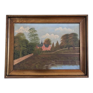 European Artist, Countryside Art, 1930, Canvas, Framed For Sale