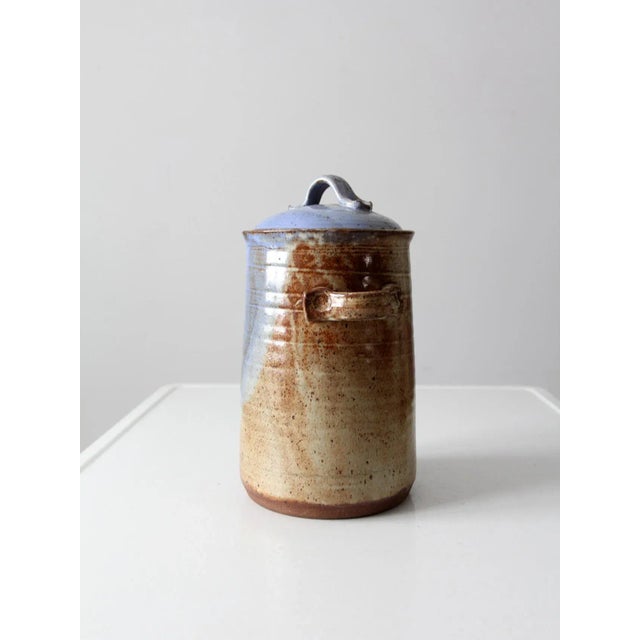 Vintage Studio Pottery Jar For Sale - Image 13 of 13