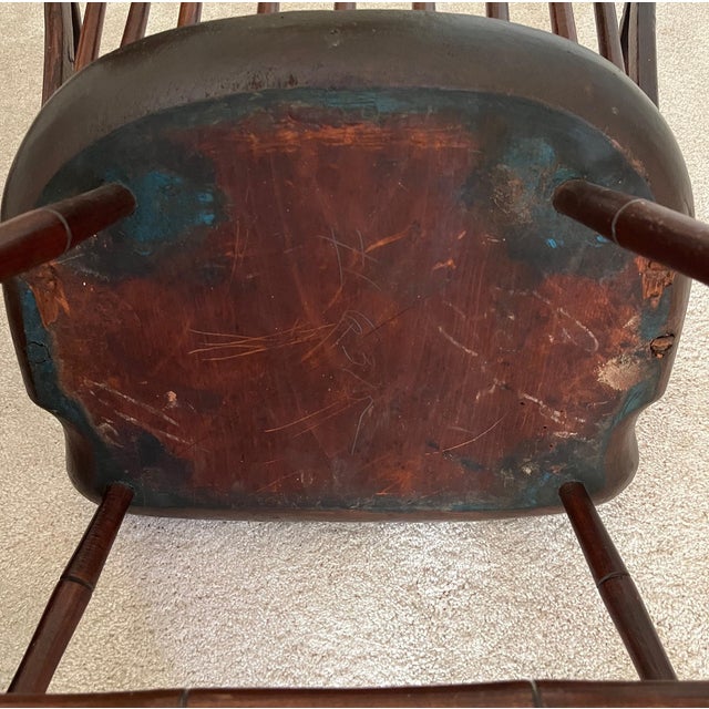 Late 18th Century Windsor Chair - Rocking Chair | Chairish