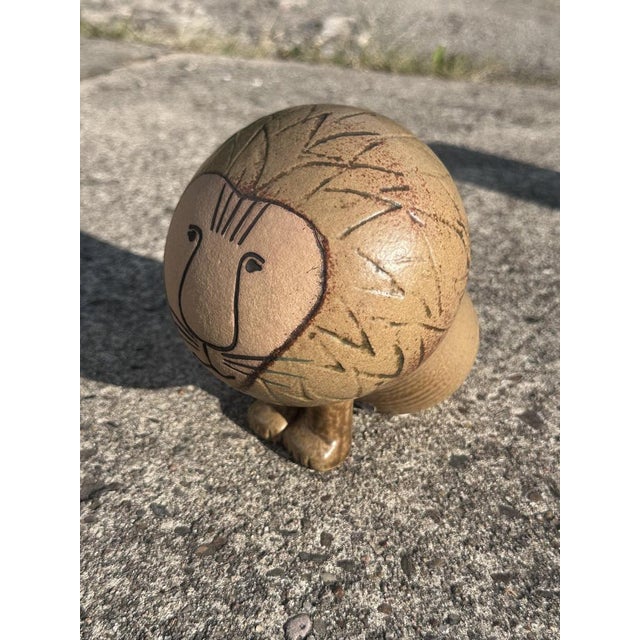 Africa Series Lion in Ceramic by Lisa Larson for Gustavsberg, Sweden, 1960s For Sale - Image 13 of 18